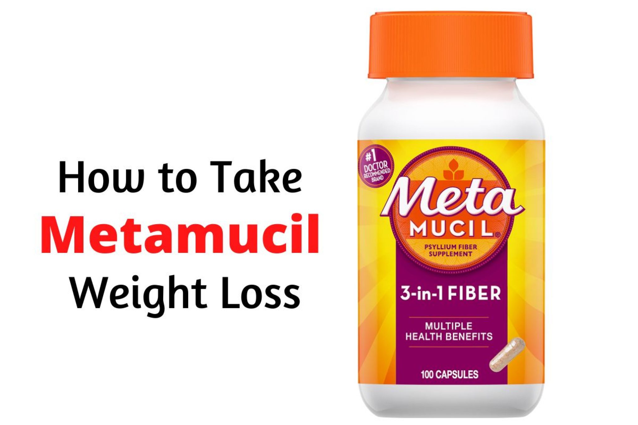 How To Take Metamucil For Weight Loss