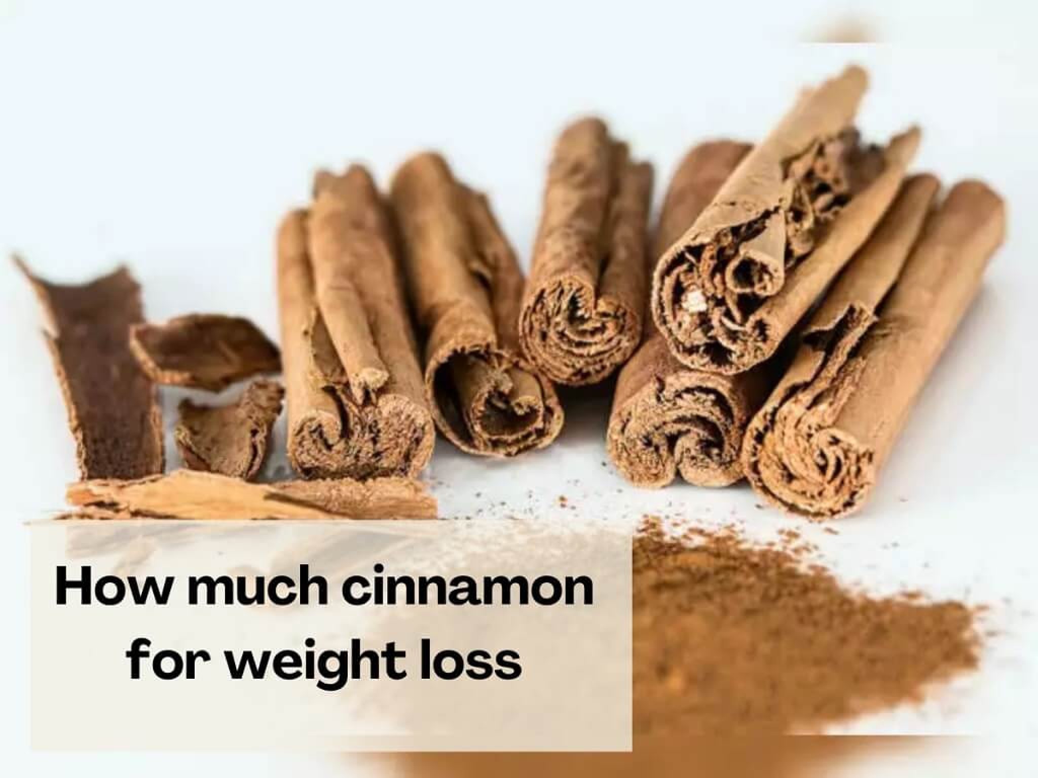 How much Cinnamon for Weight Loss? Robustalive