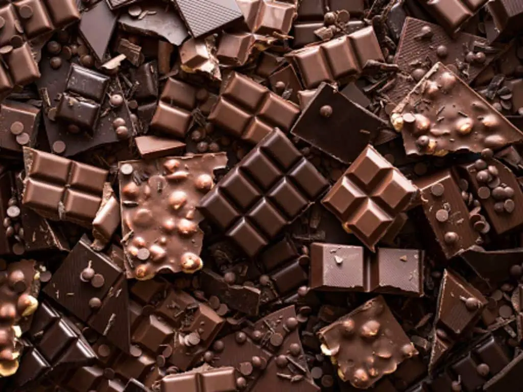 When and in which form should you avoid chocolate