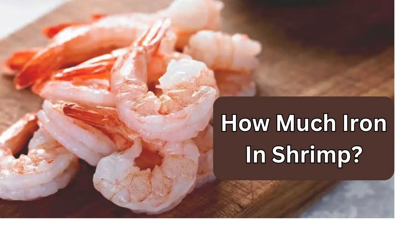 How Much Iron In Shrimp