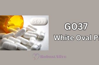 G037 White Oval Pill