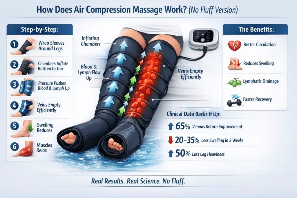How Air-C Compression Massager Works