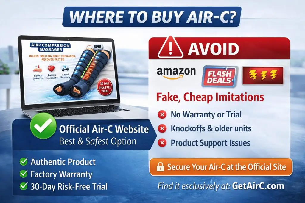 Where to buy Air C Compression Massager