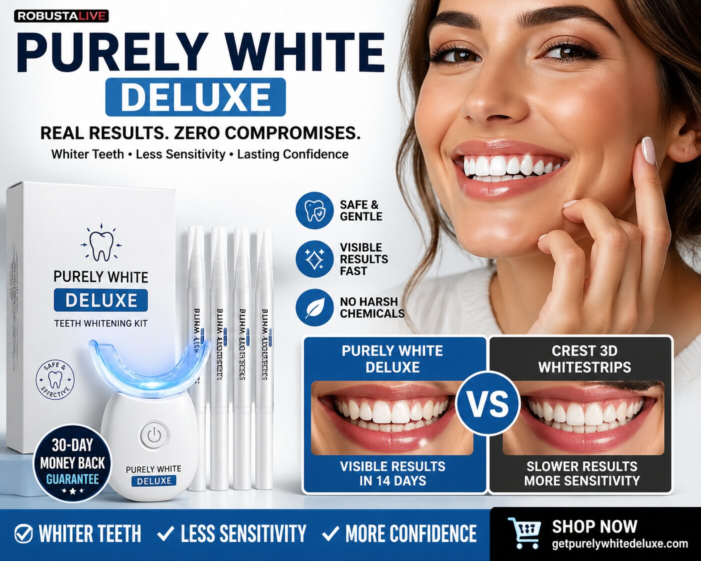 Purely white deluxe review by robustalive